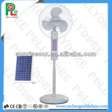 14" Floor Solar Fan,Indoor Solar Fan,Recharge Light Fan PLD-14