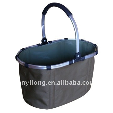 Foldable basket / folding shopping basket