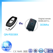 Boss Replacement Rolling Code Remote Transmitter QN-RS038X