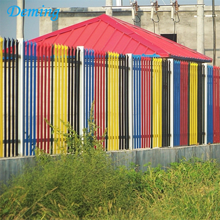 Good Quality Commercial Industrial Steel Security Palisade Fencing