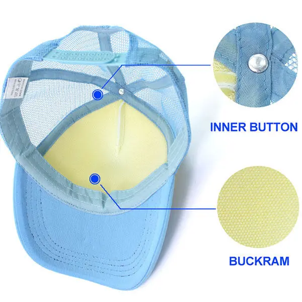Sublimation Blank Cap Polyester Cotton Baseball Cap