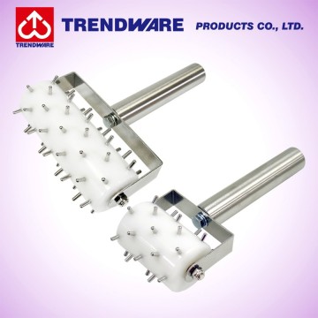 Stainless steel roller dough dockers