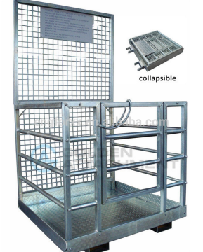 collapsible work busket working platform for forklift