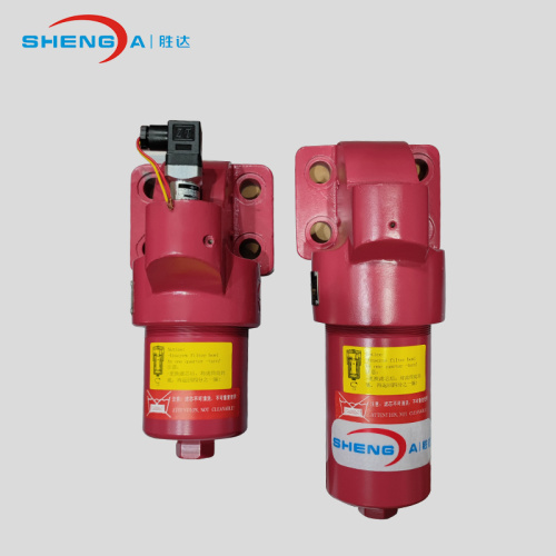 Steel high pressure oil filter assembly