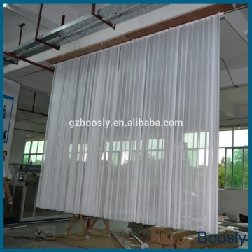 Motorized Transparent Sheer curtain