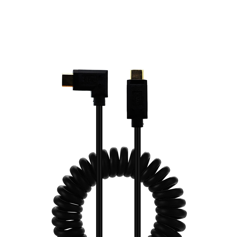Recharge Your Devices with the Spring Coiled USB C Cable