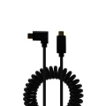Recharge Your Devices with the Spring Coiled USB C Cable