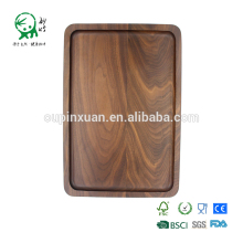 wholesale acacia wood serving tray fruit tray
