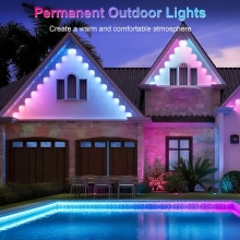 Christmas Colorful Pixel Light IP68 Waterproof LED Soffit Lamp