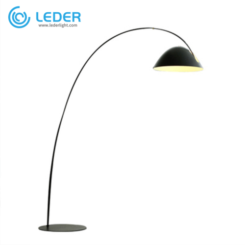 Grand lampadaire de chevet LEDER