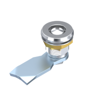 Quarter turn cabinet lock cam latch