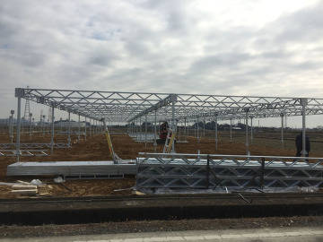 Solar Mounting Structure for Agriculture Solar Farm