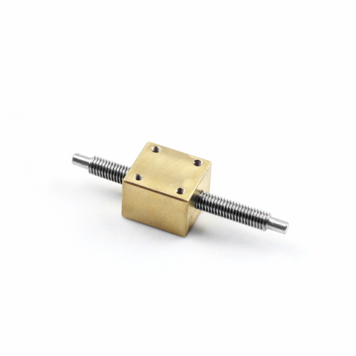 Tr6X2 Lead screw with square nut