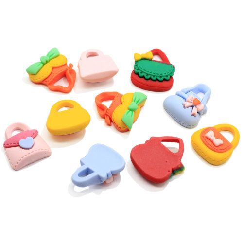 Gros Résine Fille Sacs Dos Plat Cabochon Perle Pour Kawaii Téléphone Cas DIY Décor Porte-clés Ornement Slime Filler