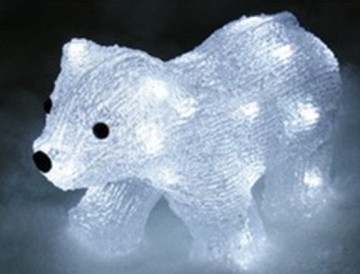Acrylic Running Bear