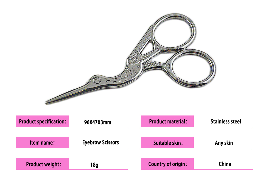 Tijeras para cortar cejas Eyebrow Cutting Scissors