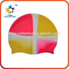 Silicone Material swimming cap/custom logo adult kid size silicone swim cap