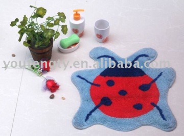 Kids shape bath mat