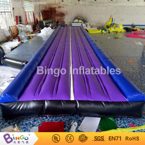 Inflatable air tumble track for gym for sale