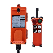 Radio Remote Control for Chain Hoist Monorails - F21-4S Single Button