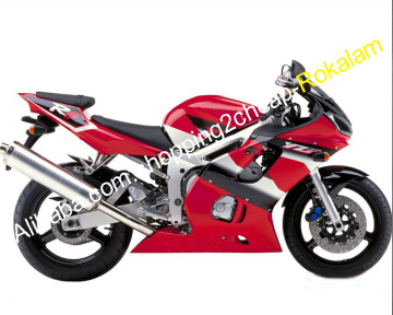 YZF600 R6 ABS Full Fairing Set for Yamaha YZFR6 1998-2002 Race Motorcycle Fairings Kit - Red/White
