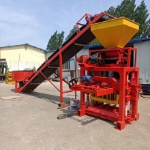Manual hollow brick block machine production line