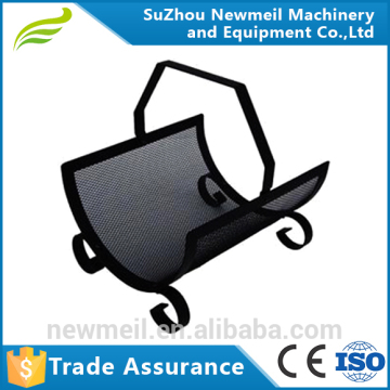 fire wood log track and log holder wood carrier