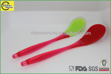 heat resistant silicone nylon serving spoon