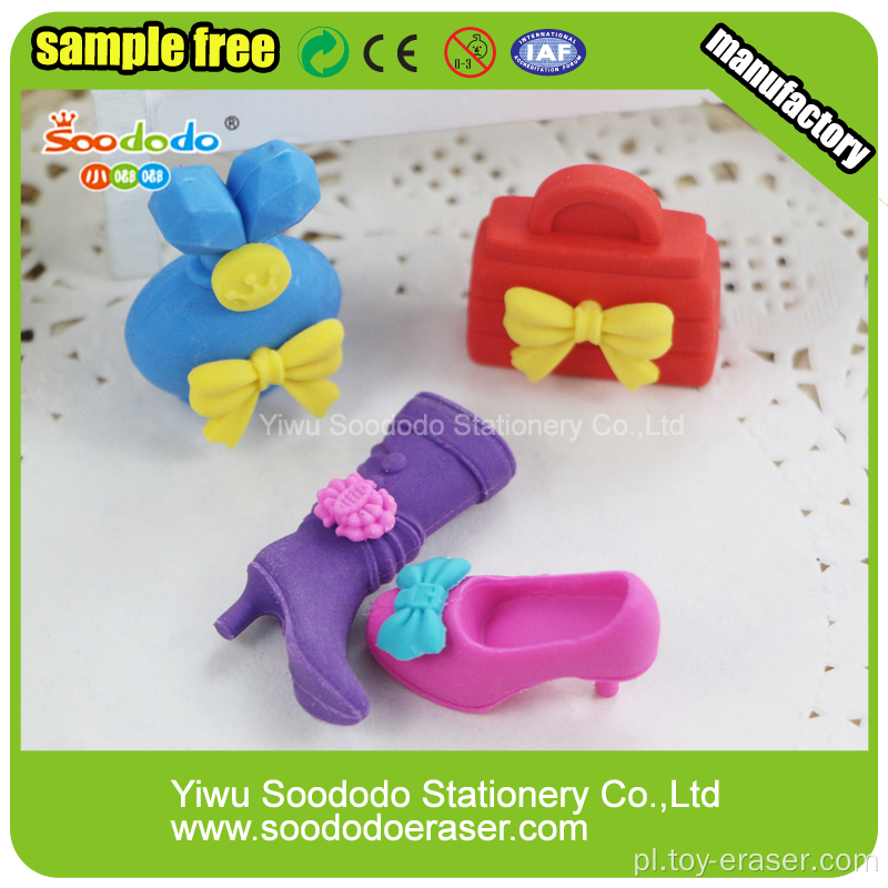 Kolorowe mody fioletowe buty Shaped Eraser