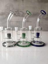 Mini Bend Neck Perc Glass Bongs