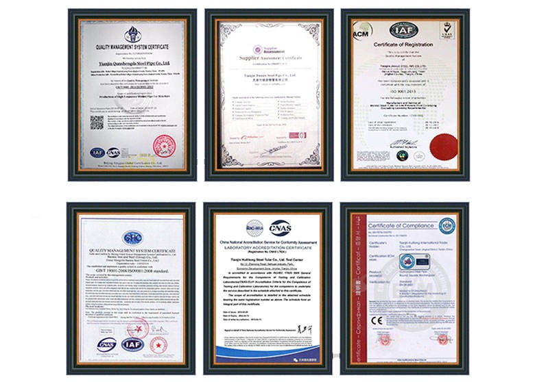 Our Certifications