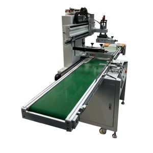 Hot selling Conveyor style plain screen printing machine