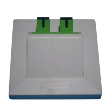 Plastic Face Plate Optical Terminal Box Fiber Optic Wall Outlet