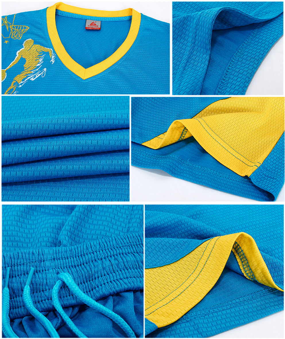 adult and kids basketball cloth sleeveless shirts shorts Basketball Suit quick dry basketball jerserys Uniforms