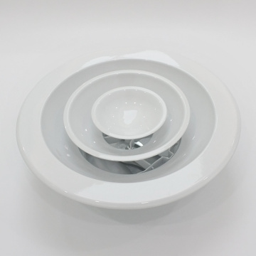 Hvac Round Aluminum Ceiling Radial Damper Adjustable