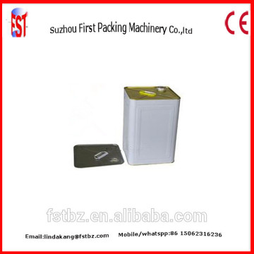15kgs Irregular Container Making Equipmnet Square Tin Can Machine Factory