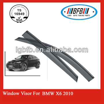 car door visor/door sun visor/rear car side window visor for bmw x6 2010