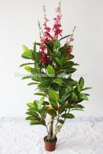 artificial flower tree, 190cm crape myrtle with flower
