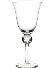 Bubble bead & clear glass