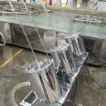 Colorful Swimming Pool Jumping Jets Water Fountain