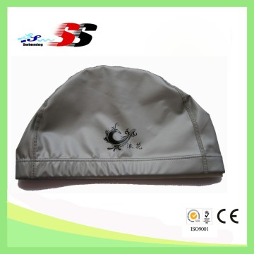high stretch swim cap, PU swim cap, high air permeability waterproof swim cap