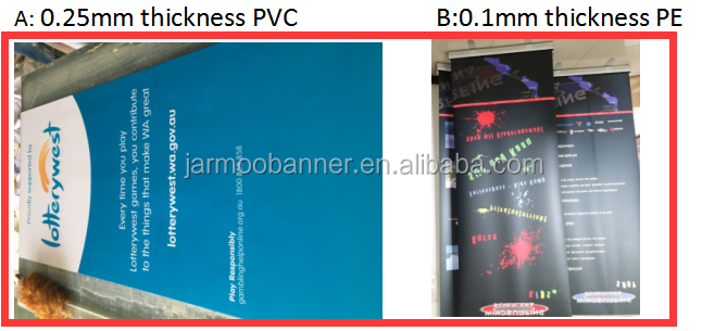 High Quality Portable Roll-Up Banners Electric Roll Up Banner