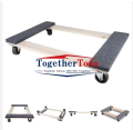 Solid Wood High Load-dragende Logistiek Handeling HOUTEN FURNITUUR Mobiel Voertuig Moving Tool Voertuig Materiaal Materiaal Voertuig