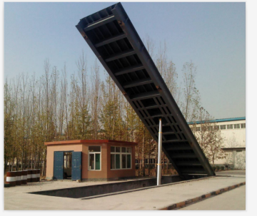 Bulk Material Truck Unloading Platform