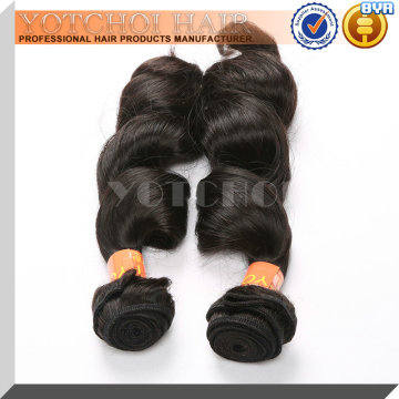 2014 sell best 100% loose human hair bulk extension