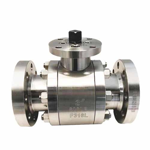 Handle type forged steel fixed ball valve