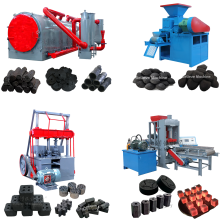 High-Capacity Wood Log Biomass Charcoal Making Machine