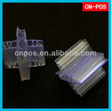 supermarket displaying clear plastic paper holder