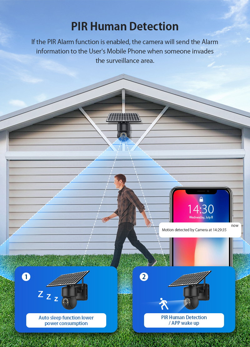 Solar Battery Ai Ptz Camera 06
