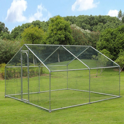 Top Cover Galvanized Chicken Run